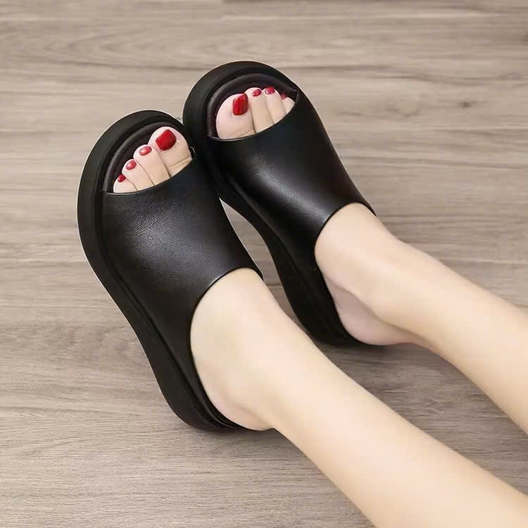 5CM HIGH SOLES HAND-SANDAL SLIPPERS – EXCELENT K32