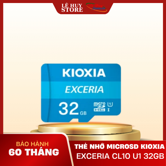 Kioxia Exceria CL10 U1 การ์ดหน่วยความจํา MicroSD 32GB / 64GB/ 128GB / 256GB - สินค้าของแท้