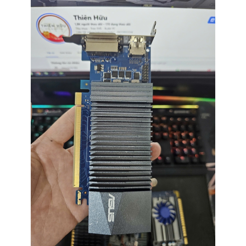 การ์ดวีดีโอ GT710 1gb GT710 2gb