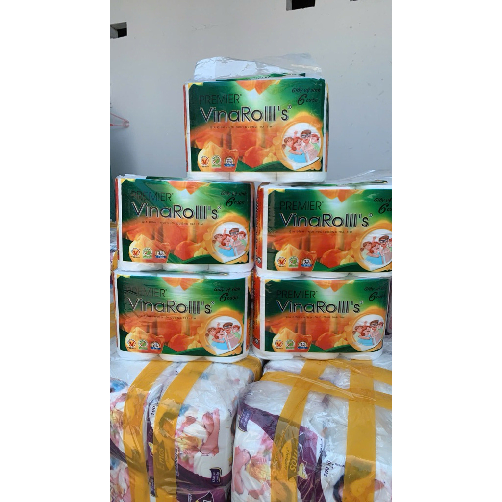 1 LOT OF 6 ROLLS VINAROLLLs. ประเภท 2. 700 กรัม