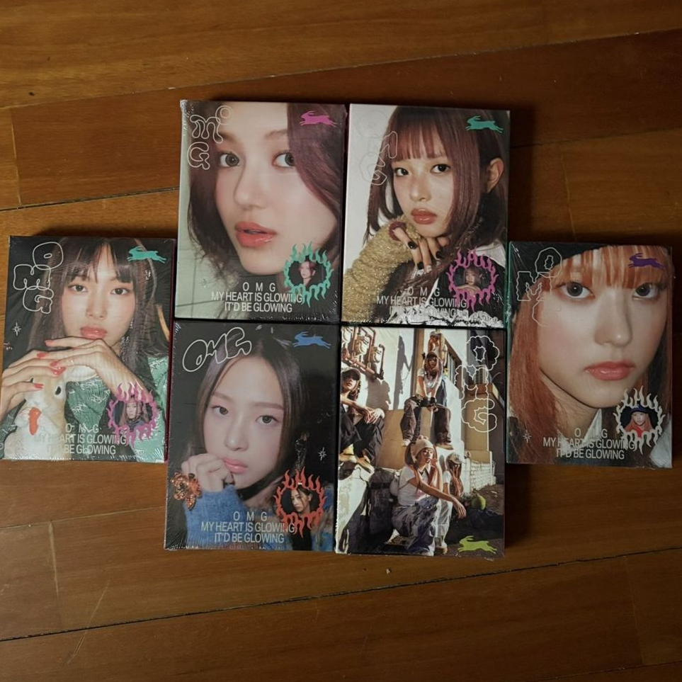 NewJeans Whale OMG อัลบั้ม ditto ของแท้เดี่ยว ตัวแกะใหม่เอี่ยม