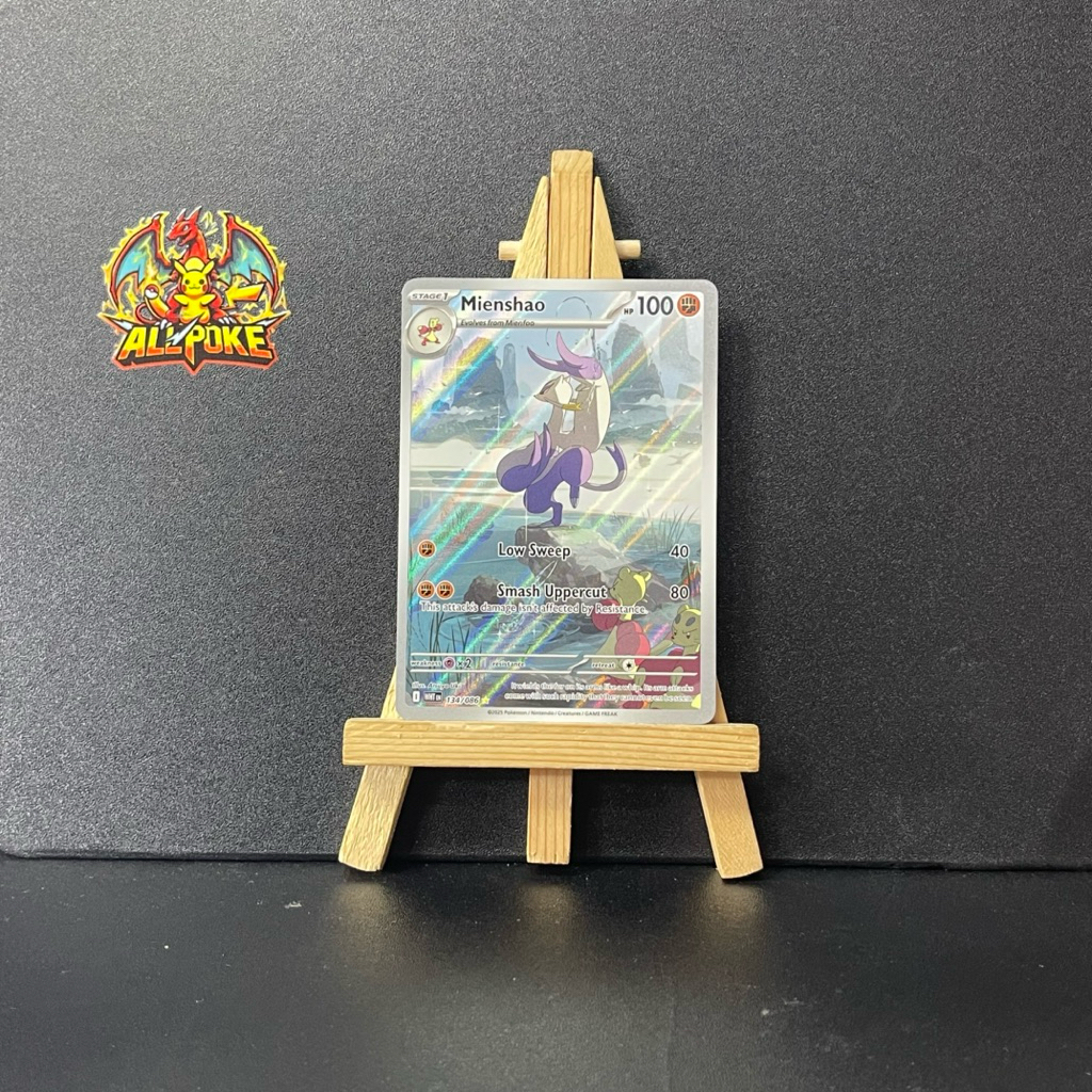 [ AllPoke ] การ์ดโปเกมอน TCG,Mienshao - 134/086 -M-NM