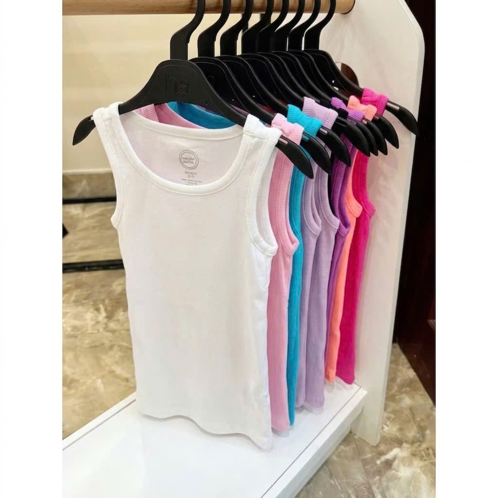 เสื้อกล้ามผ้าริบ Wonder nation ไซส์ใหญ่ 8-18y