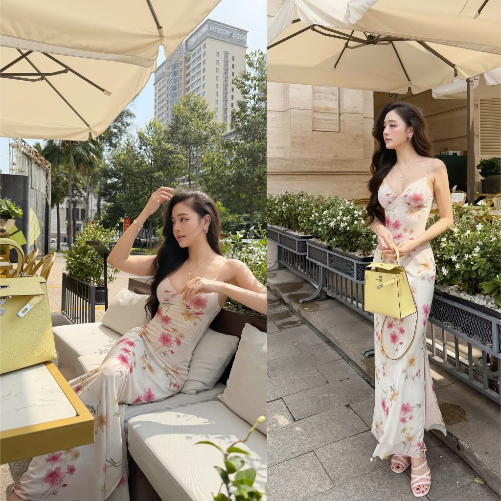 ผลิตภัณฑ์โจว ChouChou Mesh FLOWER DRESS