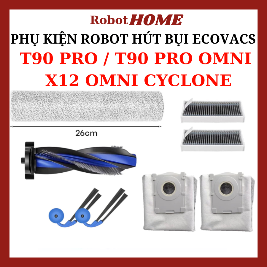 Ecovacs T90 Series T90 Pro T90 Pro Omni Robot Accessories - Deebot X12 Omni Cyclone_ Replacement