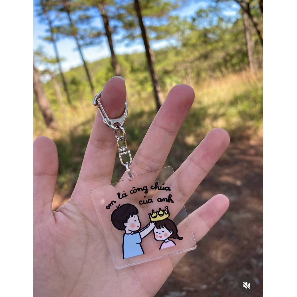 NORMAL SHOP KEYCHAIN - YOU ARE MY PRINCESS