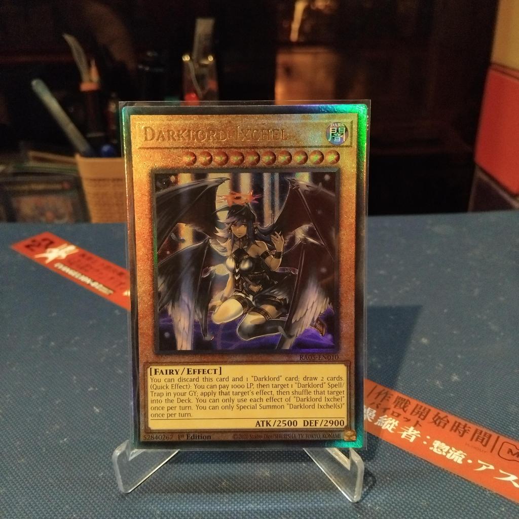 [ การ์ด Yugioh ของแท้ ] RA05-EN010 Darklord Ixchel