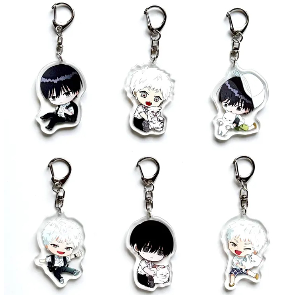 พวงกุญแจอะคริลิค Hikaru Died ฤดูร้อน Hikaru Died พวงกุญแจสองด้าน, Hikaru, Yoshiki, ของขวัญสําหรับเพื