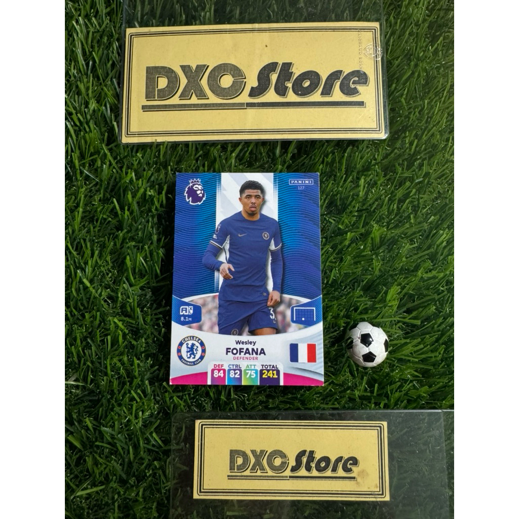 [ ของแท้ ] - PANINI ADRENALYN XL PREMIER LEAGUE 2024 - WESLEY FOFANA (CHELSEA)