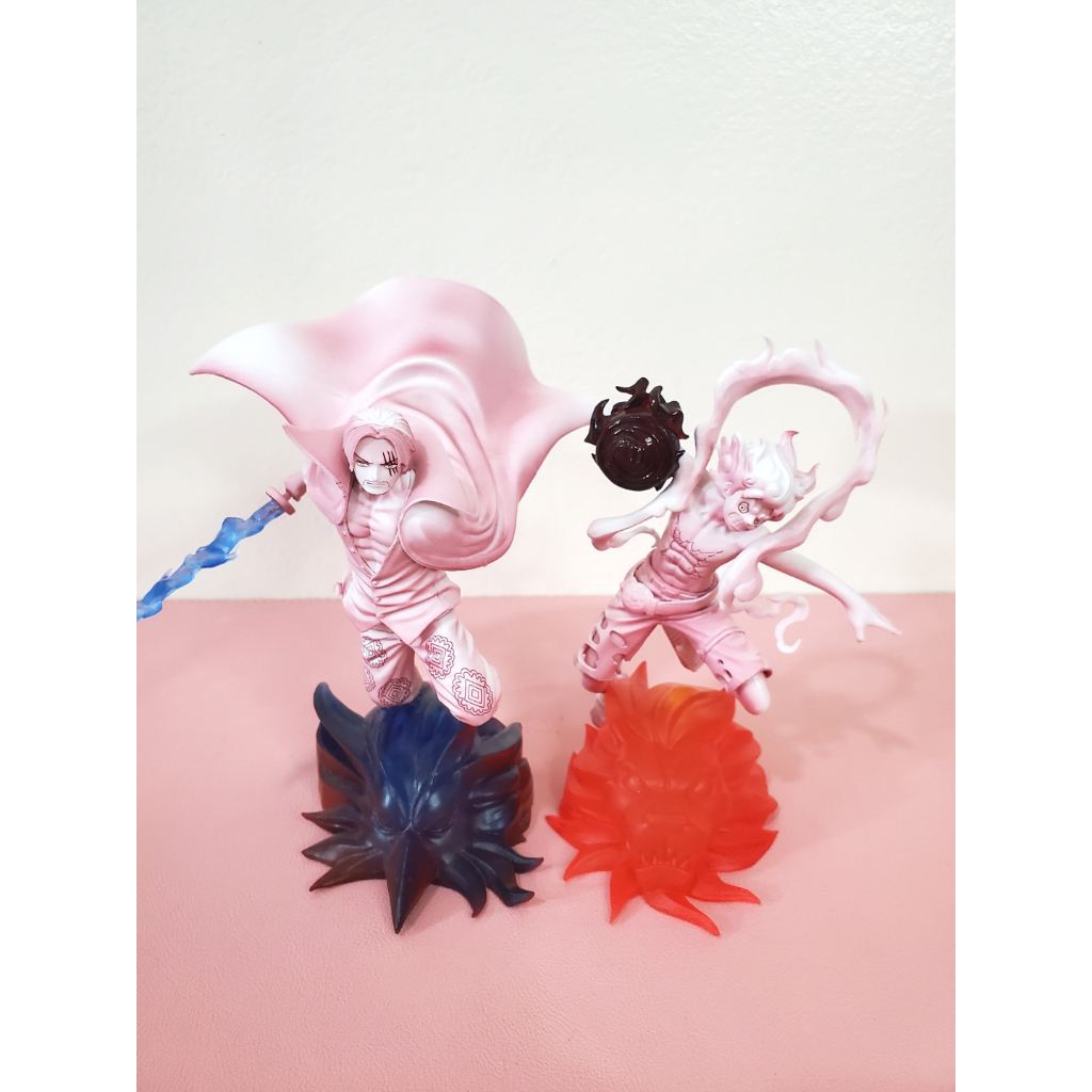 [ ของแท้ BANDAI ] Shanks & Luffy - Senkozekkei - One Piece Film Red Figure