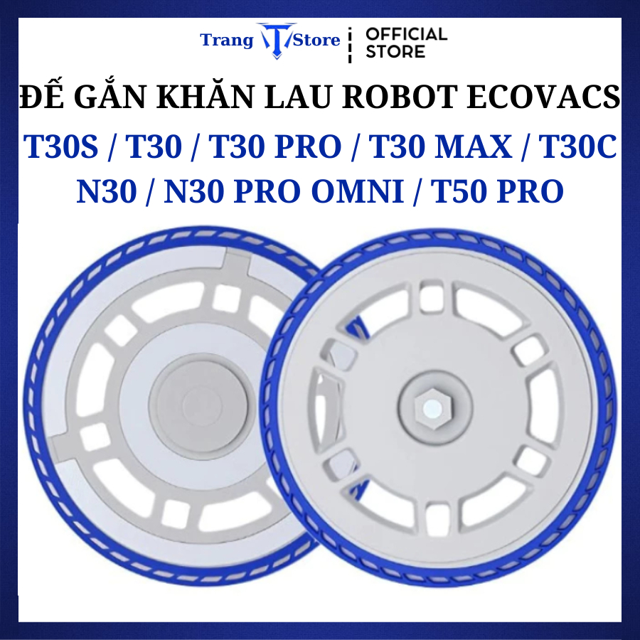 ผ้าขนหนู Mount Ecovacs T30S / T30 / T30 Pro / T30 max / N30 / N30 Pro Omni / T50 Pro / T30C หุ่นยนต์