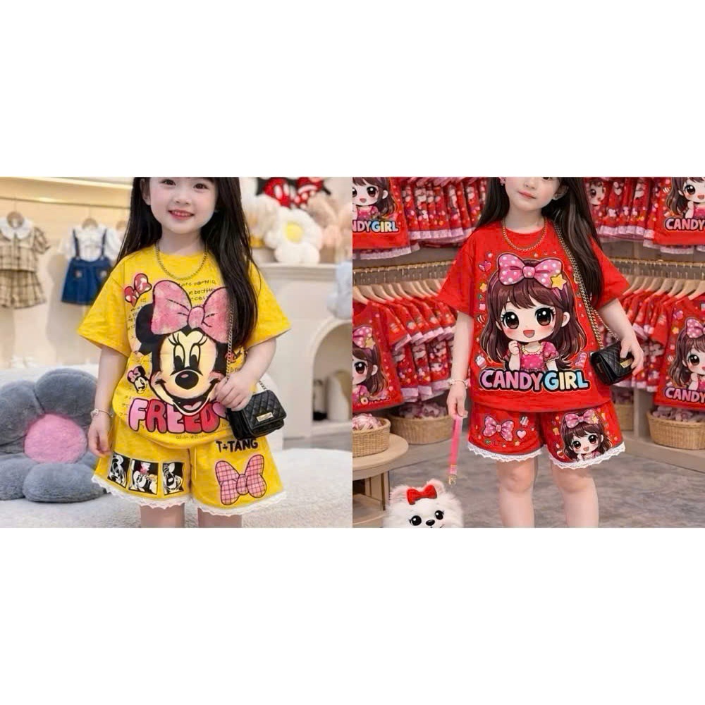 ชุดแขนกุดกางเกงขาสั้นลูกไม้สําหรับสาวไซส์ 14-42 กิโลกรัม ราคา ถูกที่สุด ดีลบีเคเค แกลเลอรีภาพที่ 6