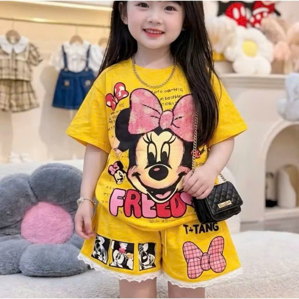 ชุดแขนกุดกางเกงขาสั้นลูกไม้สําหรับสาวไซส์ 14-42 กิโลกรัม ราคา ถูกที่สุด ดีลบีเคเค แกลเลอรีภาพที่ 3