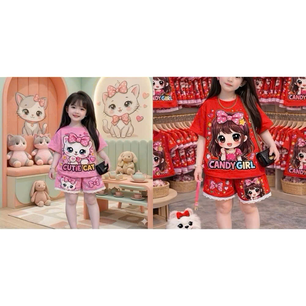 ชุดแขนกุดกางเกงขาสั้นลูกไม้สําหรับสาวไซส์ 14-42 กิโลกรัม ราคา ถูกที่สุด ดีลบีเคเค แกลเลอรีภาพที่ 7