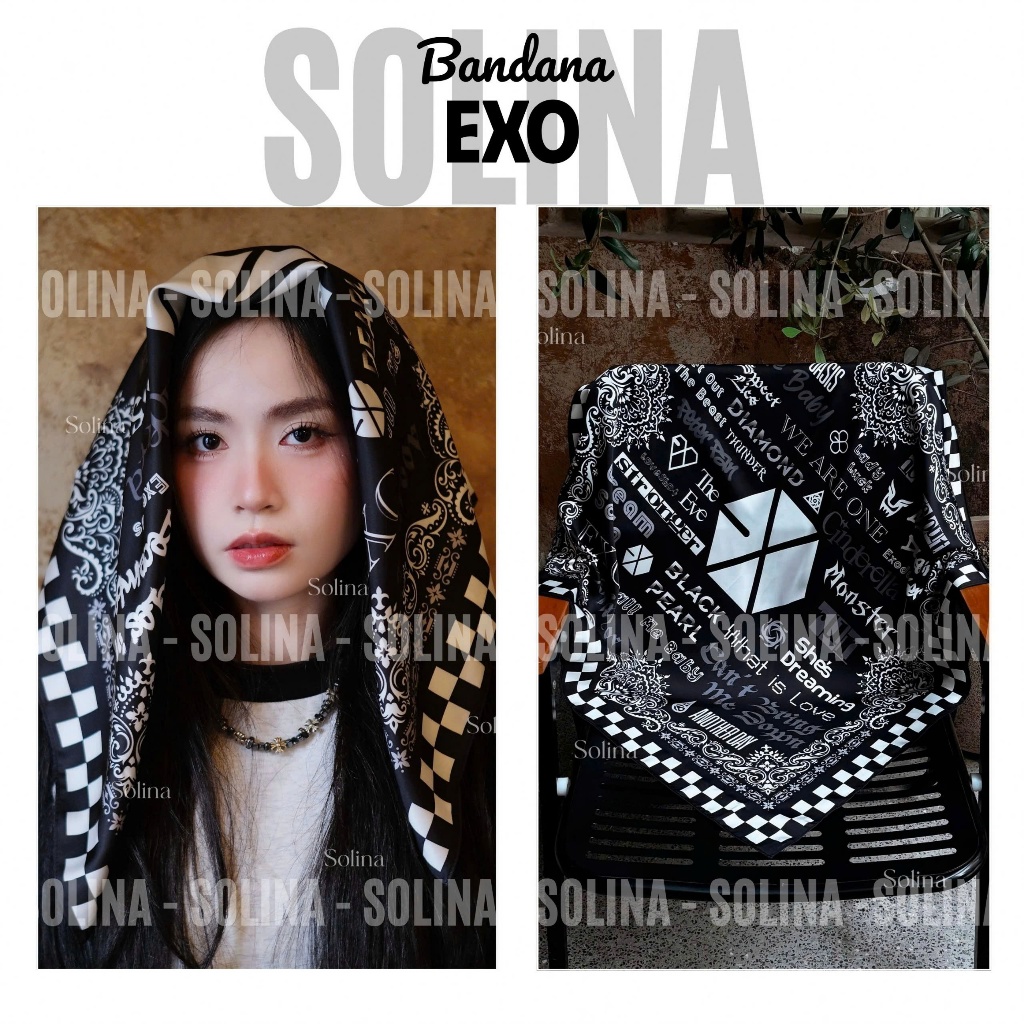 EXO SCARF, EXO BANDANA, EXO BANDANA SCARF