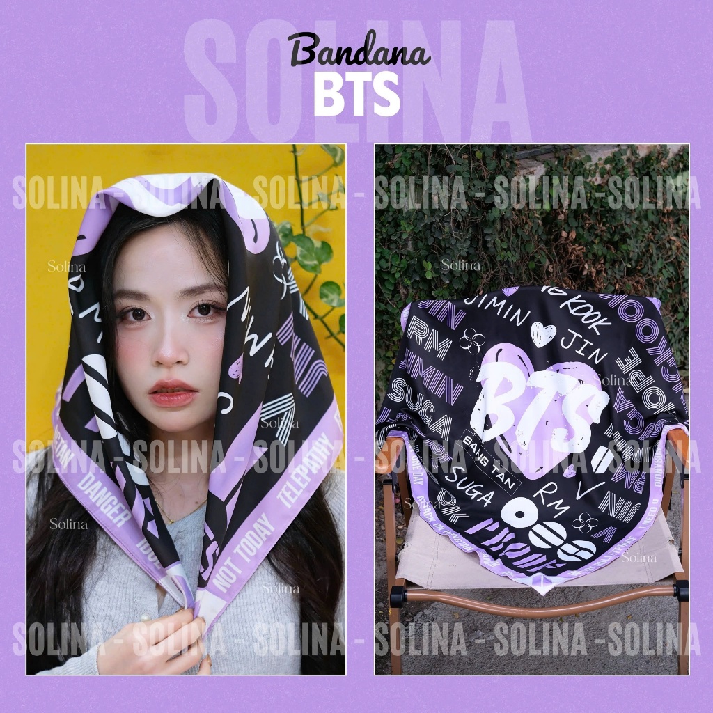 BANDANA BTS, BTS Bandana, BTS Bandana