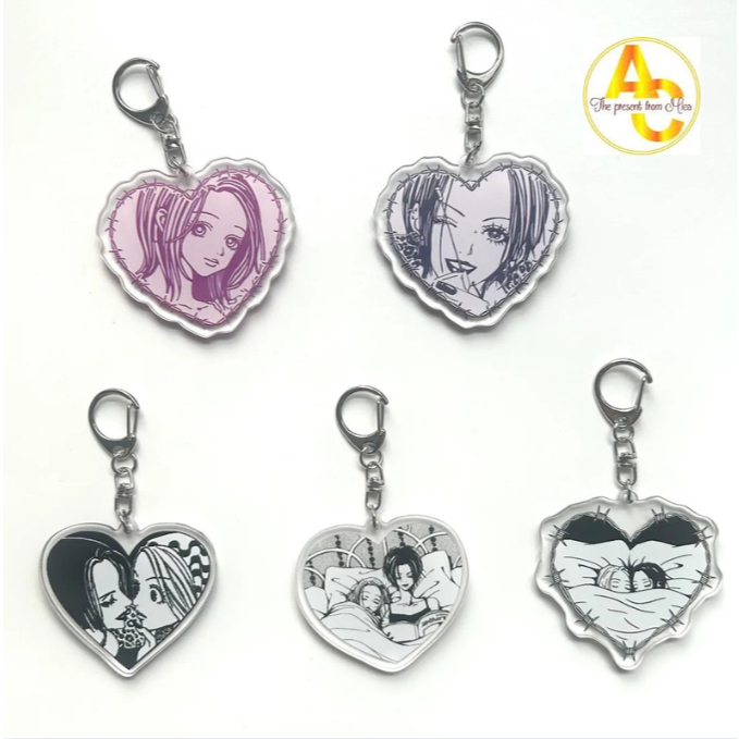 พวงกุญแจสองด้าน NANA, Nana Osaki, Nobuo Terashima, Nana Komatsu, Ren Honjo, Takumi Ichinose,