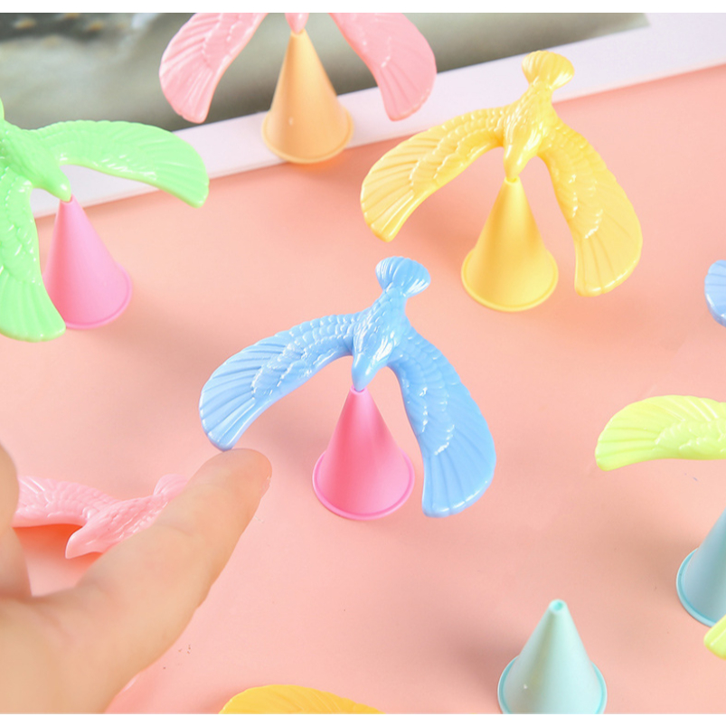 COMBO 2 Birds Mini Balance Science Toys - ยืนบนปลายนิ้ว ความบันเทิง และบรรเทาความเครียด
