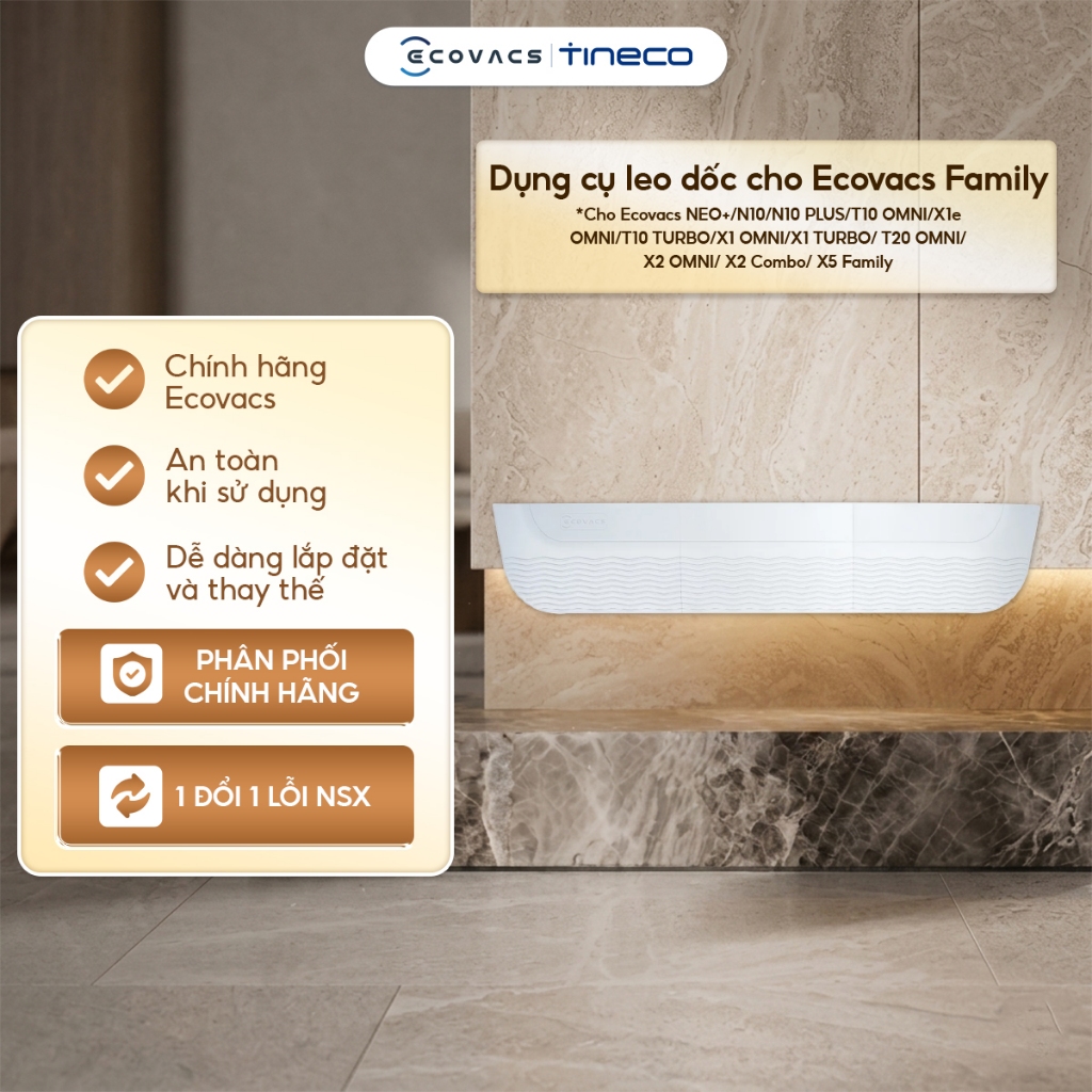 อุปกรณ์ปีนลาดชันสําหรับ Ecovacs NEO+/N10/N10 PLUS/T10 OMNI/X1e OMNI/T10 TURBO/X1 OMNI/ T20 OMNI/ X2 