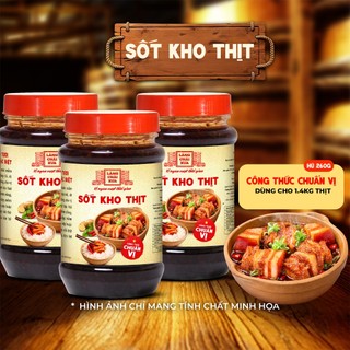 [Combo 3 hủ] Sốt kho thịt Làng Chài Xưa 260g chuẩn vị kho thịt thơm ngon tròn vị như kho thủ công