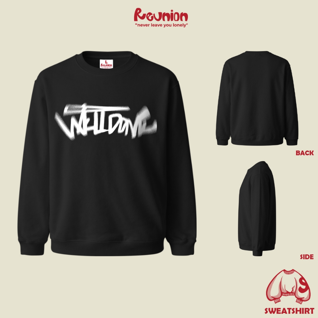 เสื้อสเวตเตอร์ REUNION "WELLDONE" SWT21