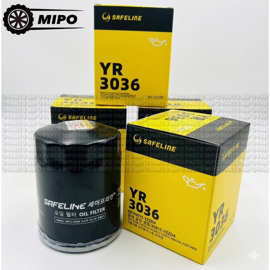 กรองน้ํามันเครื่อง (กรองน้ํามัน) สําหรับ Hiace,GS300,Innova,Vigo,Lancruiser,เครื่อง Sienna (รหัส: 90