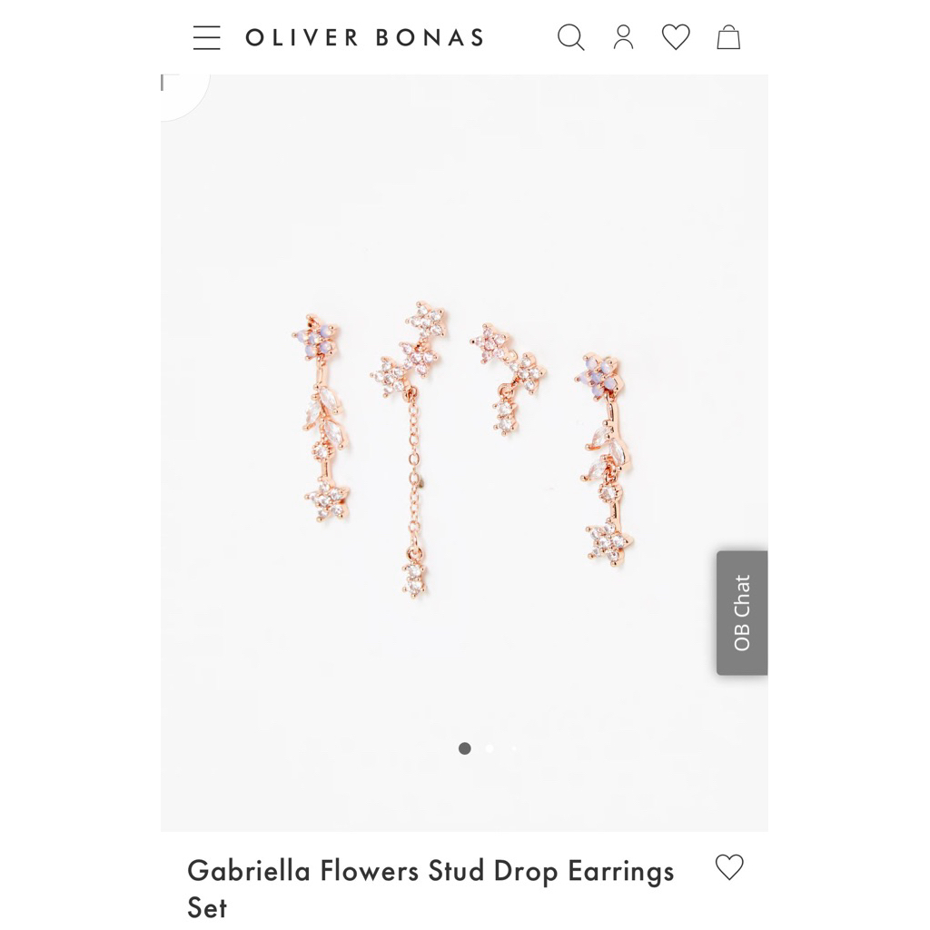 [EXPORTANT] TONE ROSE GOLD OLIVE BONAS CZ STONE ไม่มีแท็ก