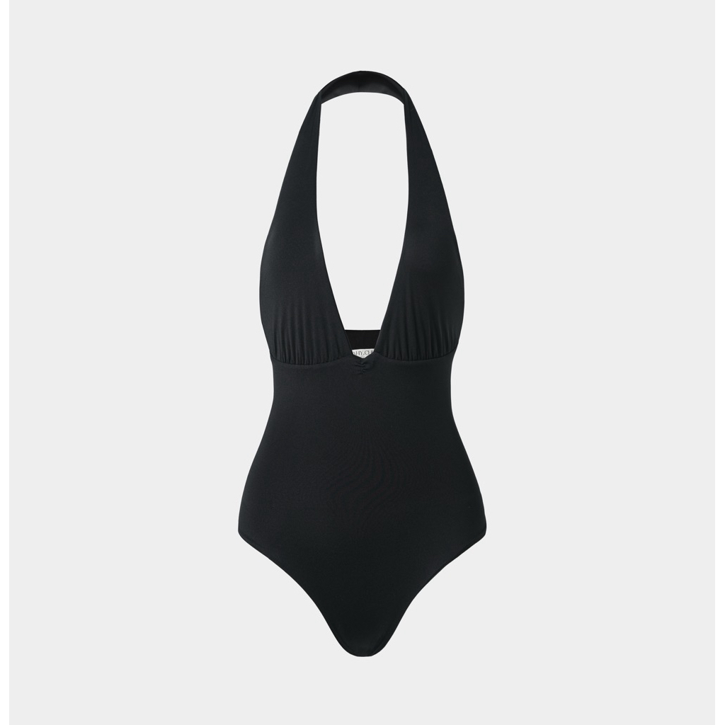 ( LYRA SUIT VER 2) บอดี้สูทมี VERY DEEP SLIT ทรงเข้ารูป เรียบง่าย PUSH BREAST Read description | บาจิชิค
