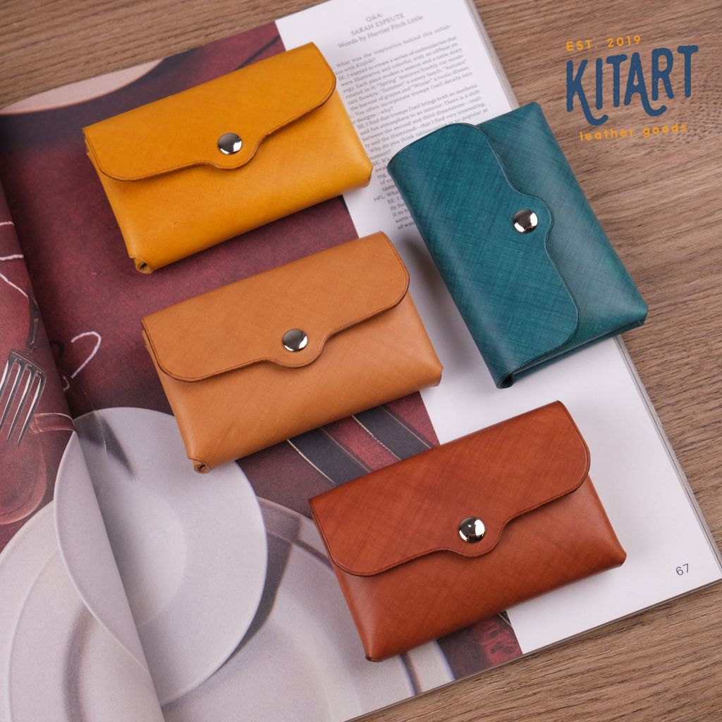 TED Wallet KITART | Mozard Herb กระเป๋าสตางค์หนังขนาดกะทัดรัด 7x10ซม