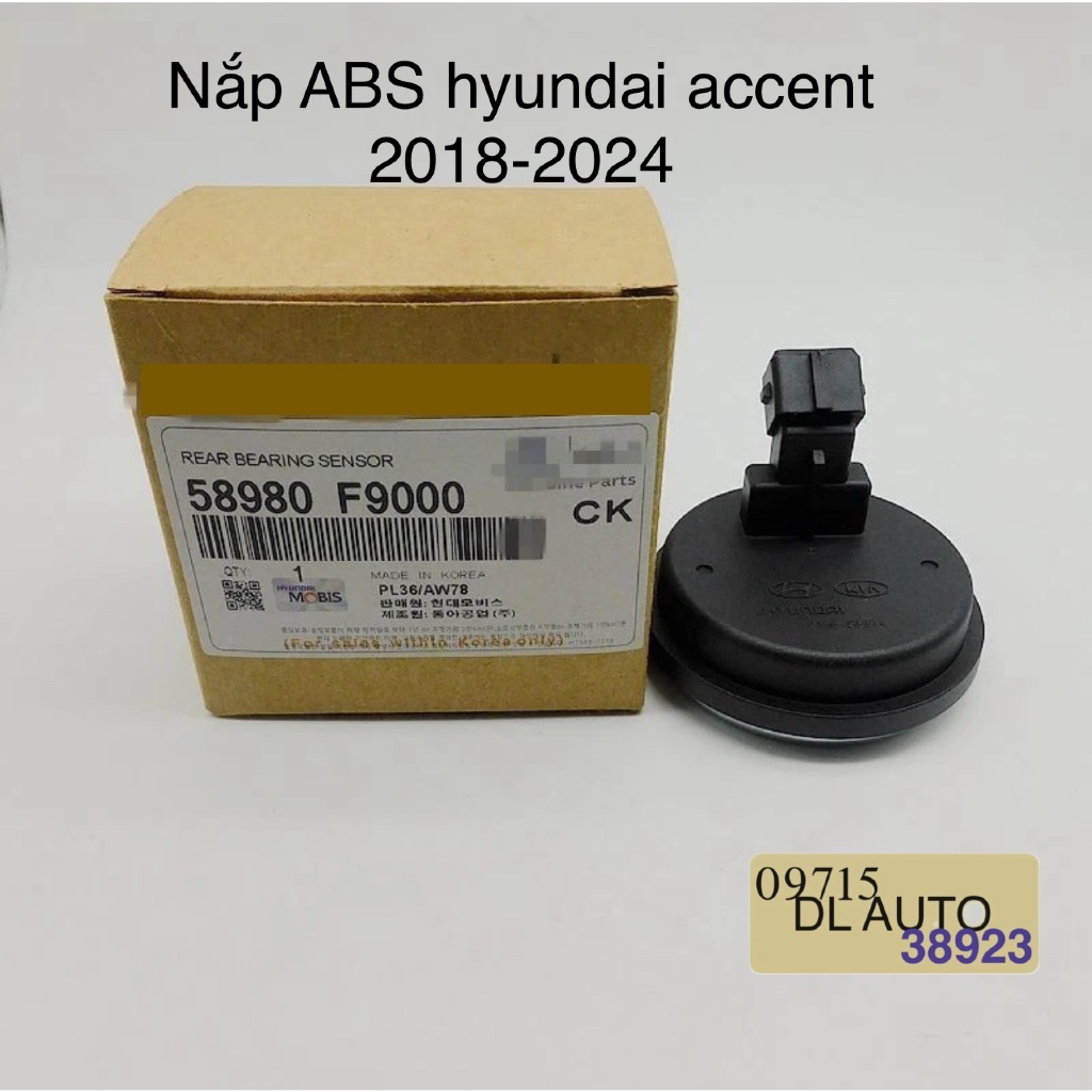 Hyundai accent 2018-2024 ฝาครอบ ABS 58980-F9000 58980F9000 ใช้งานได้ดี