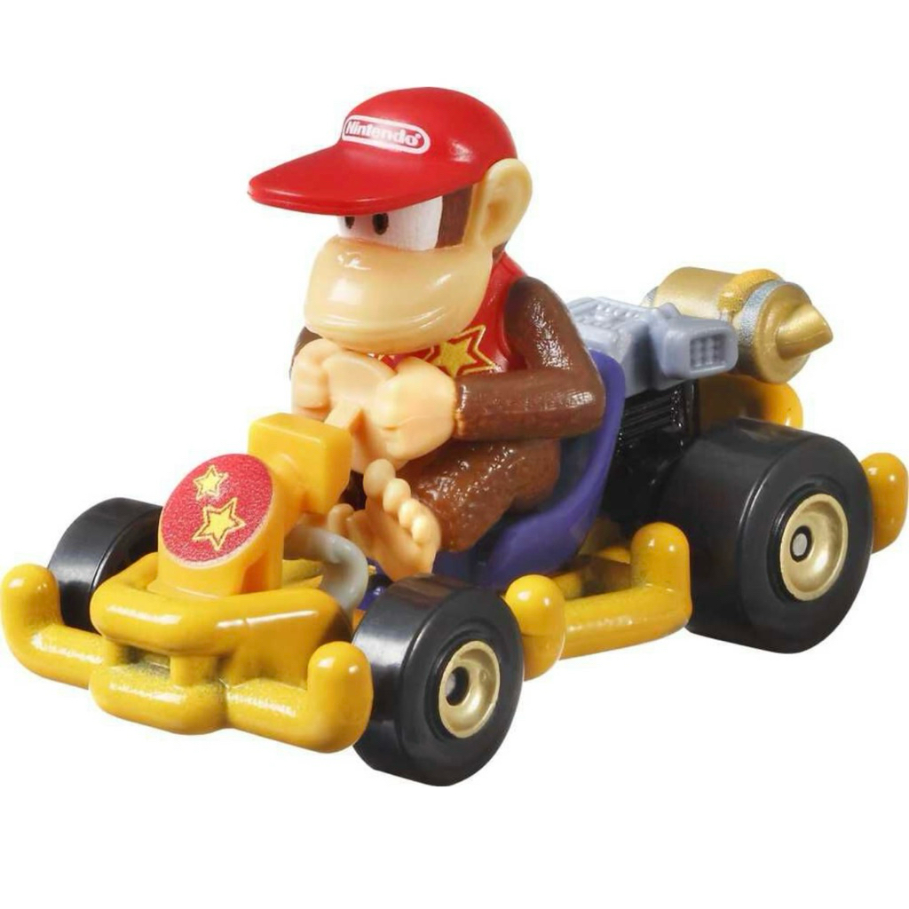 Hot Wheels Mario Kart Diddy Kong Pipe Frame LOOSE
