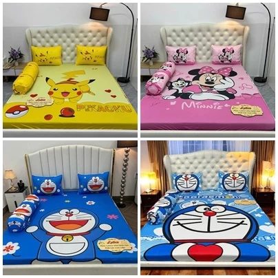 โมเดลโดเรม่อน. ชุดผ้าปูที่นอน Latico Silk สุดเท่ _ เสื้อมีซิป