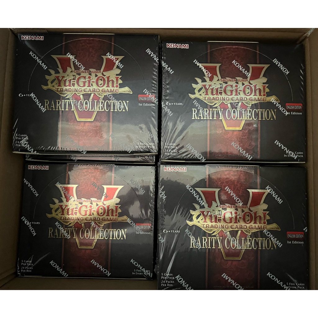 TGT Yugioh แพ็คการ์ด Yugioh ของแท้ x1 แพ็ค Rarity Collection V - RA05 Eu เวอร์ชันภาษาอังกฤษ