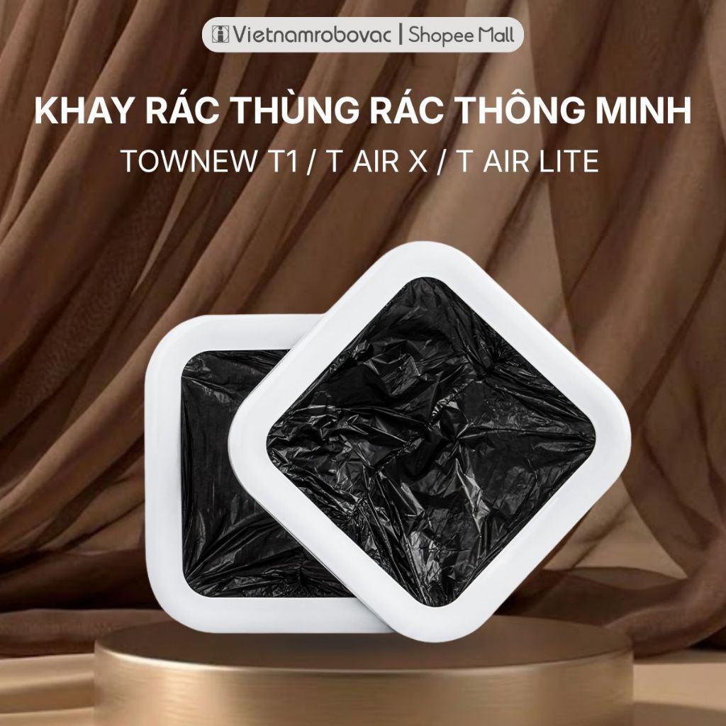 ถาดถังขยะ/ถุงขยะ Townew ถังขยะอัจฉริยะ T1, T1S, T Air X, T Air Lite – สินค้าของแท้