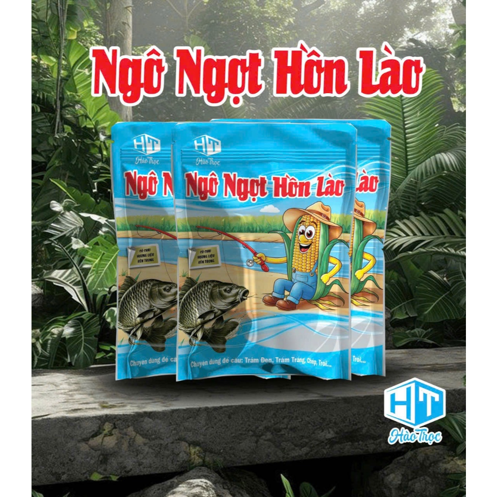 Laos Soul Sweet Corn Bait (มีกลิ่นในถุง) น้ําหนัก 1200gr