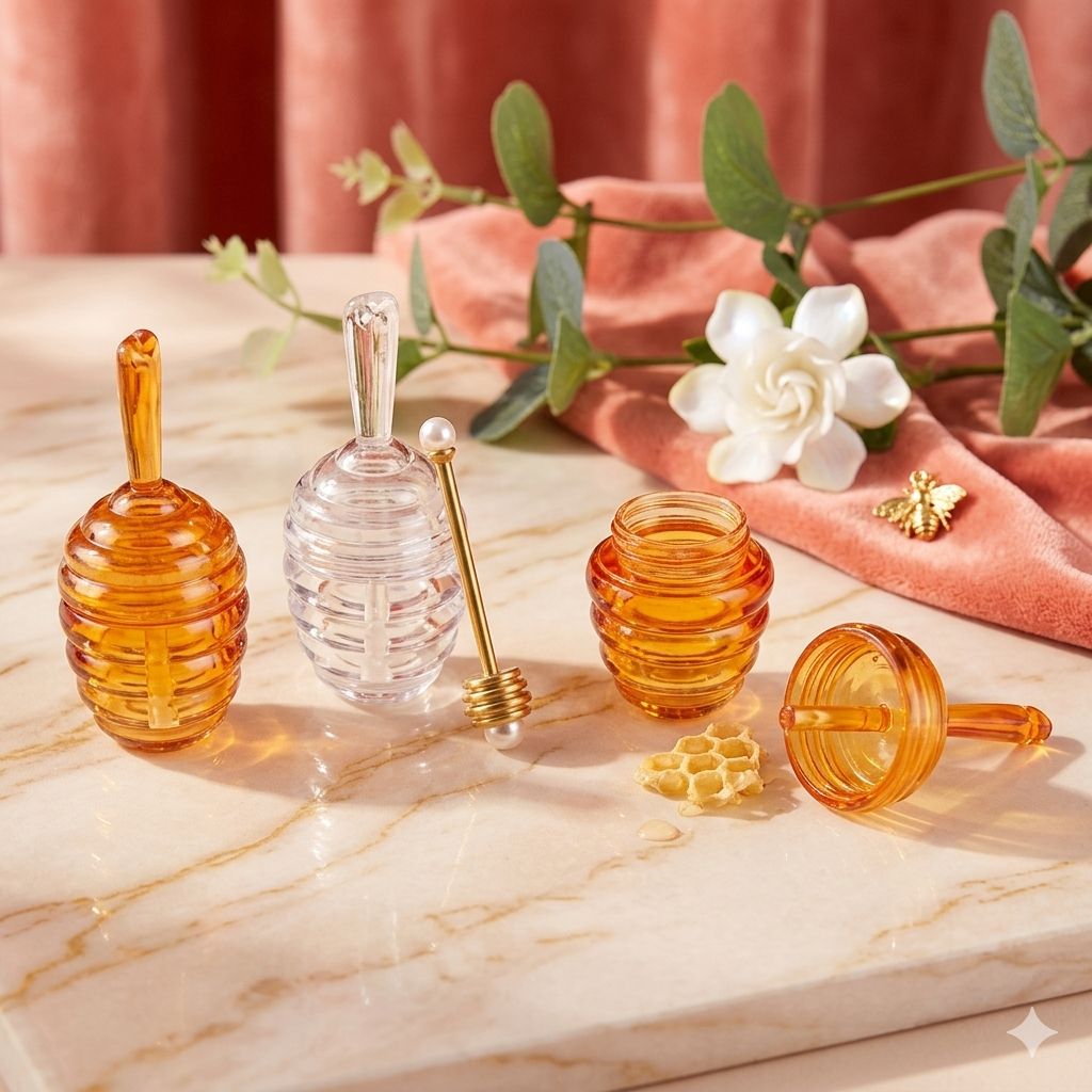 HONEYCOMB-SHAPED CREAM LIPSTICK CASE - ออกแบบ UNIQUE