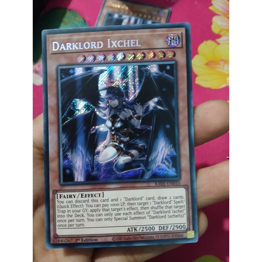 [Yugioh Bien Hoa Store] การ์ด Darklord Ixchel 1 ใบ RA05-EN010