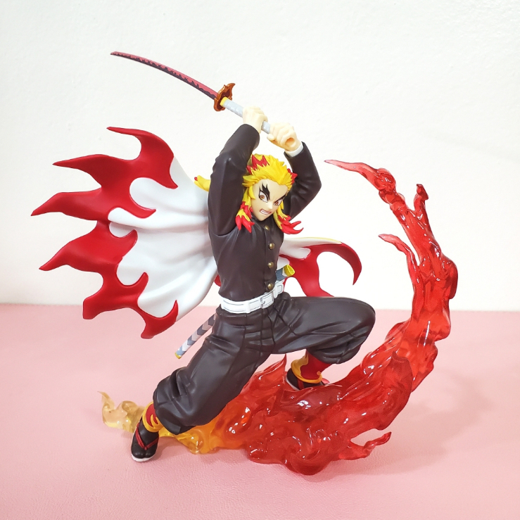 [ SEGA ของแท้ ] Kyojuro Rengoku - Xross Link - Demon Slayer: ฟิกเกอร์ Kimetsu no Yaiba