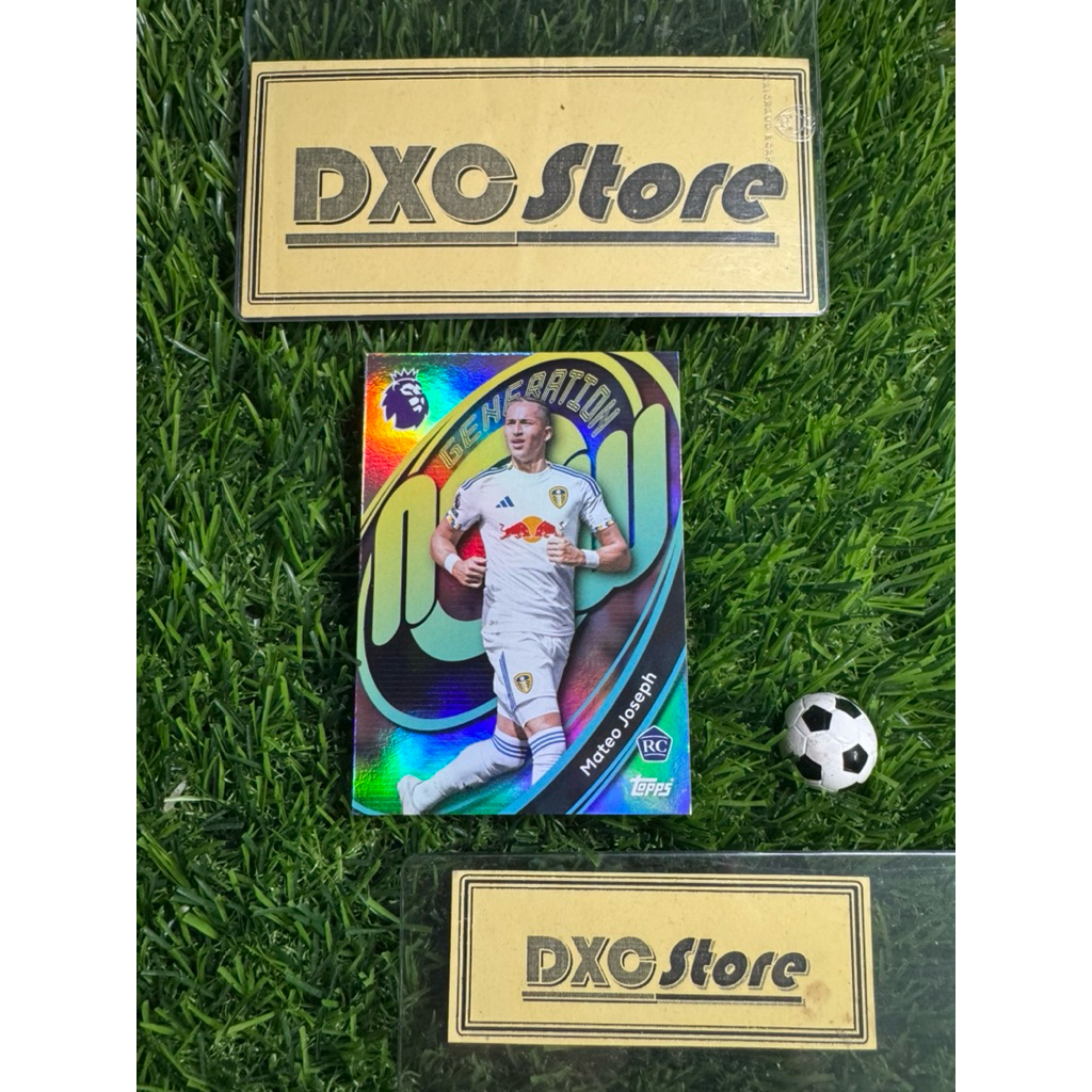 [ ของแท้ ] - RC - GENERATION NOW - TOPPS PREMIER LEAGUE 2026 - MATEO JOSEPH (LEEDS UNITED)