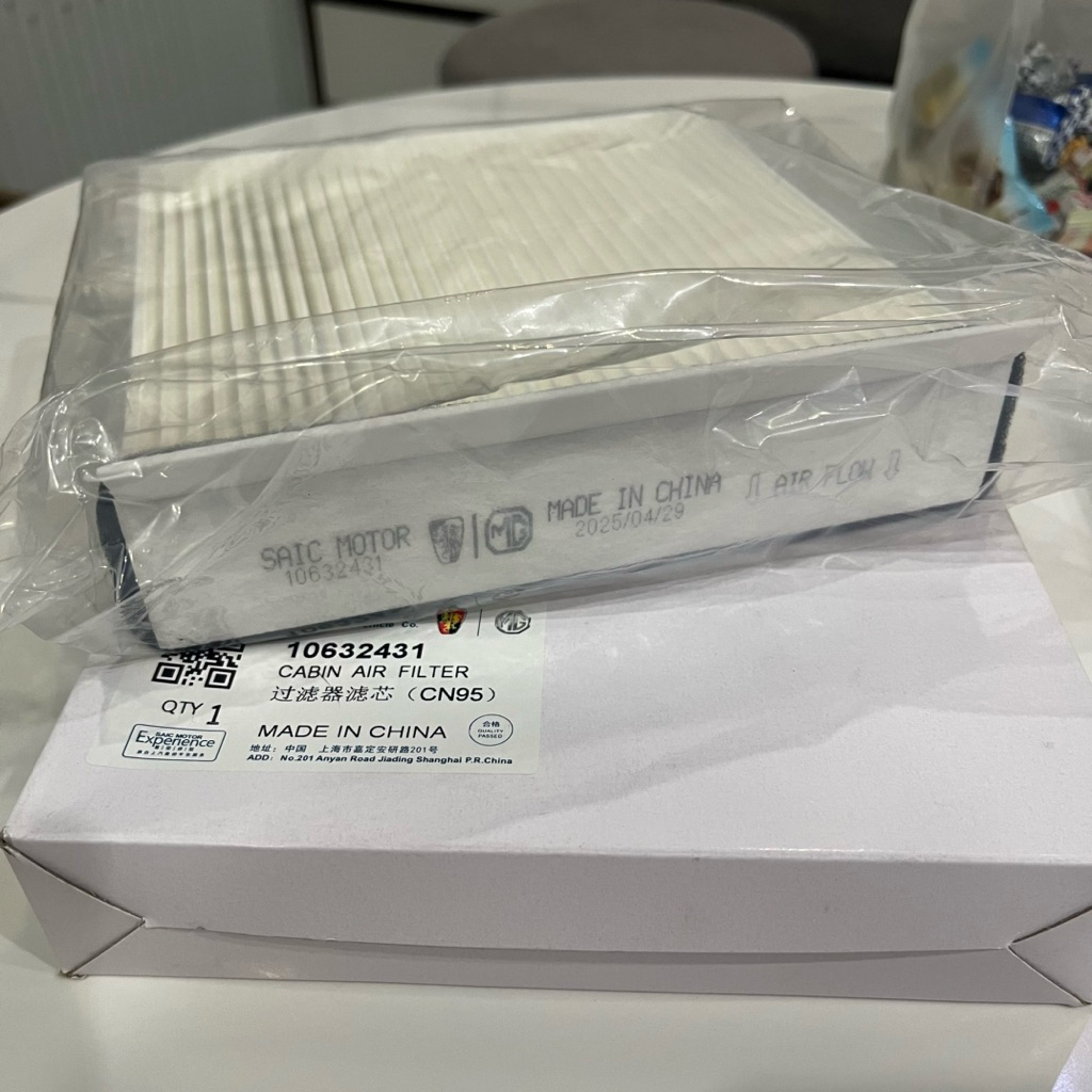 กรองแอร์ AC แอร์ MG ZS (รหัส: 10365455/10632431)