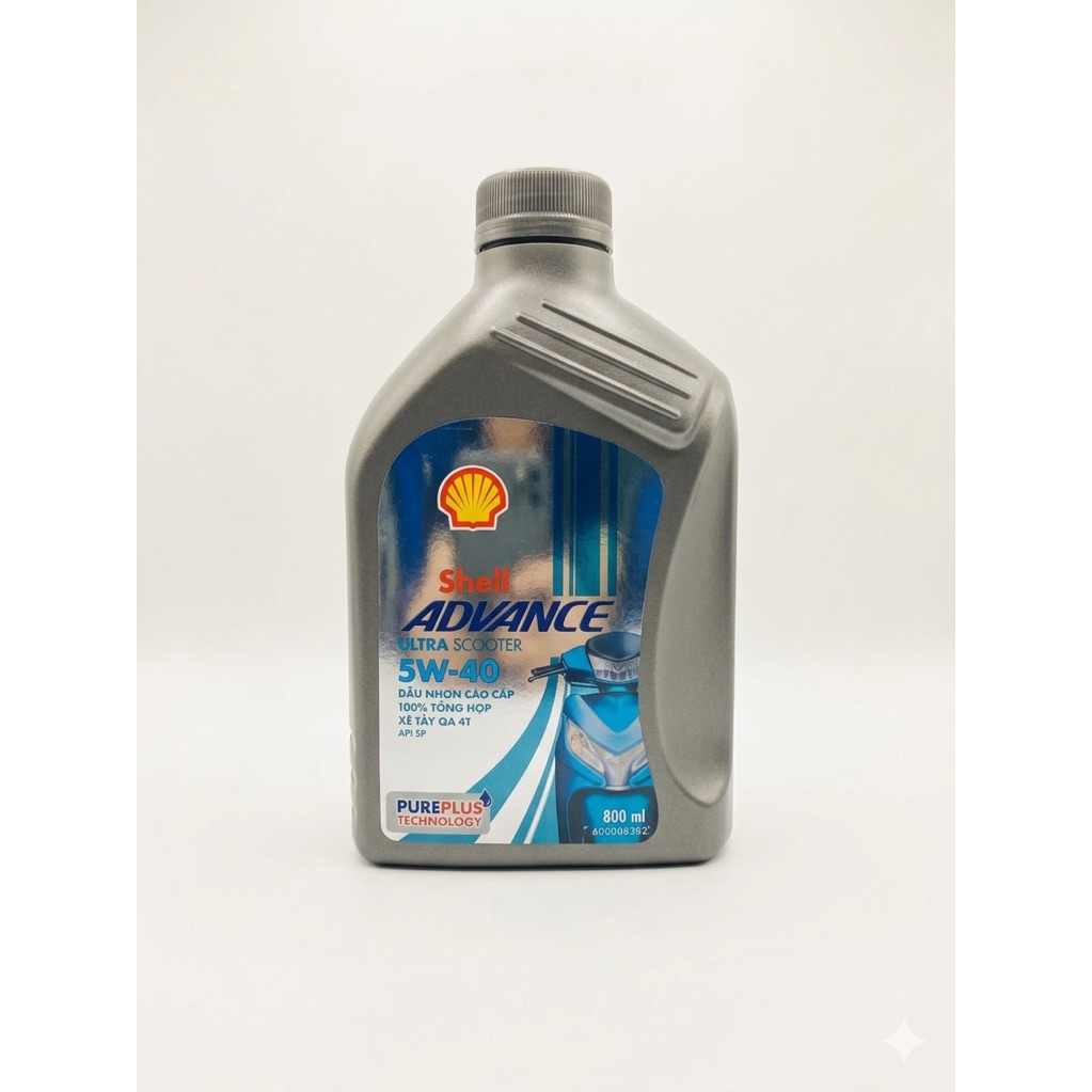 Shell Advance Ultra 5W-40 (ที่เรียกว่า Shell Ultra Grey) 0.8L
