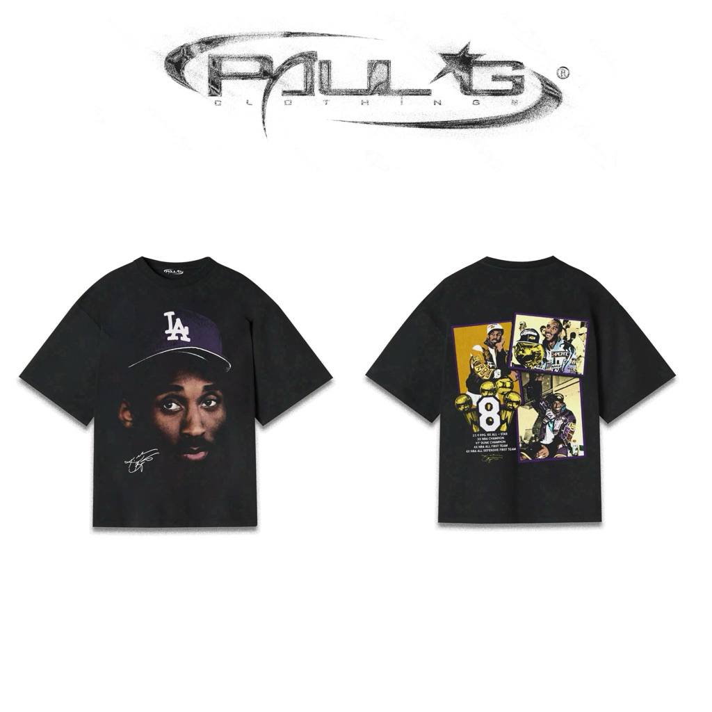 เสื้อยืด PaulG & Kobe bryant Cap Dtf