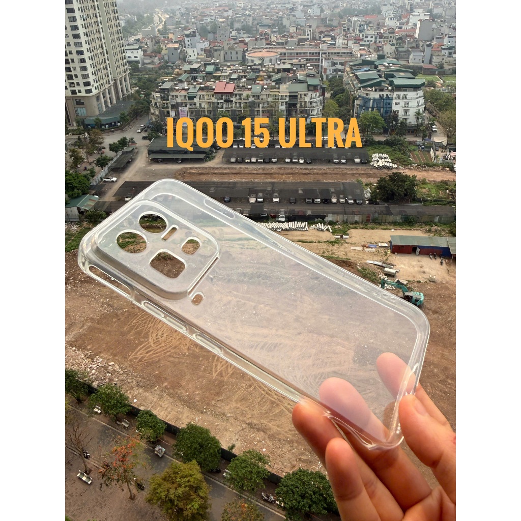 เคส Vivo iQOO 15 Ultra ยืดหยุ่นโปร่งใส