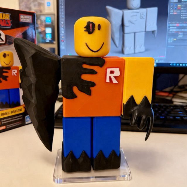 [ROBLOX] Roblox John Doe Fosaken โมเดลตัวละครพร้อมข้อต่อแบบยืดหยุ่น - สินค้าเหมาะสําหรับคนรักเกม