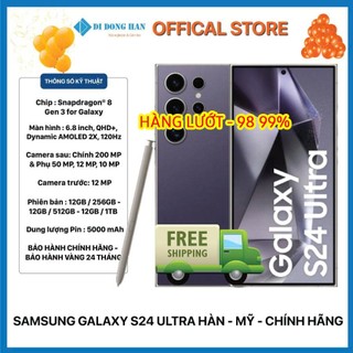 🔥Điện thoại S24 Ultra 256GB/512GB Snap Rồng Máy Đẹp Keng cũ đẹp 99% Full Chức Năng