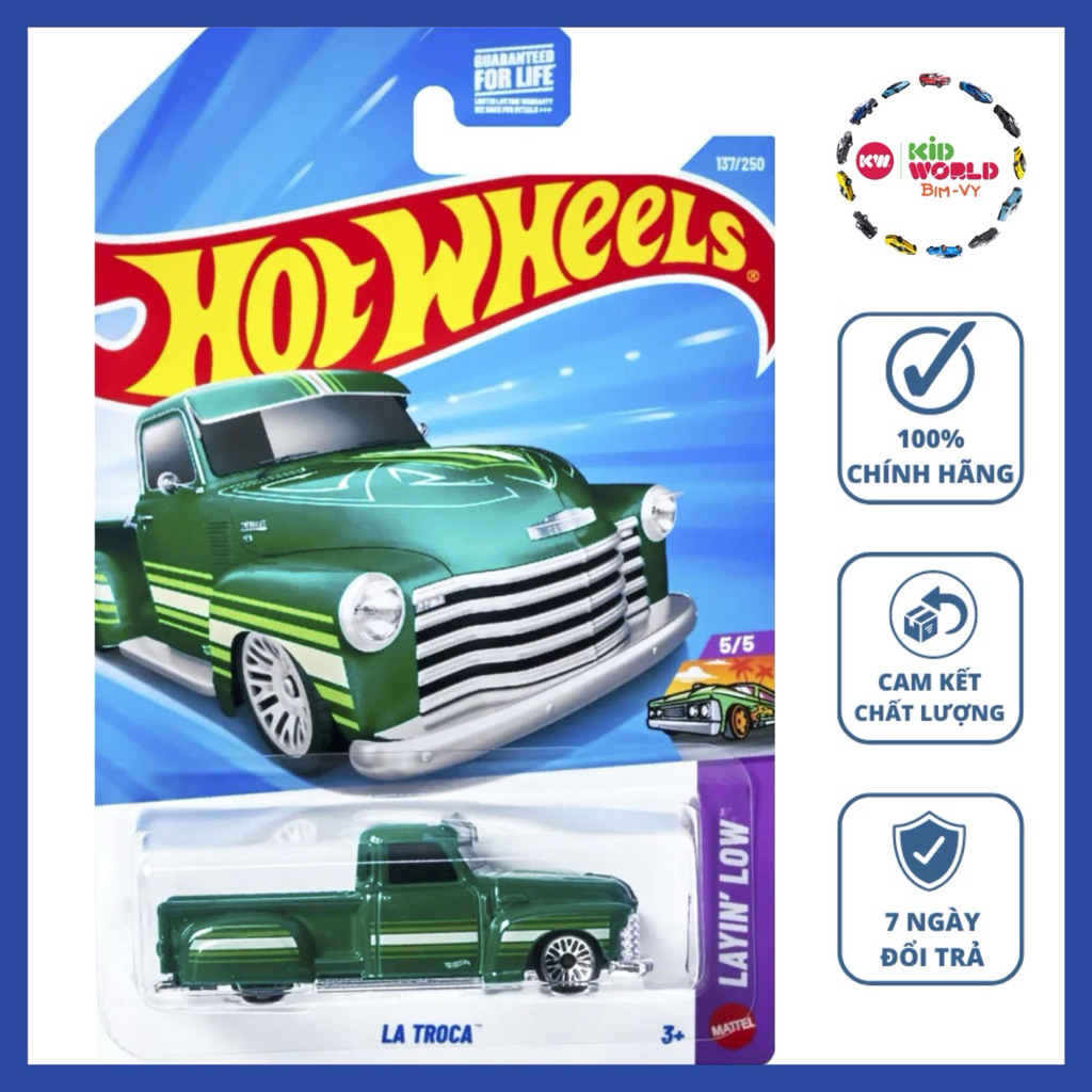 Hot Wheels basic La Troca JJJ90 รถกระบะ