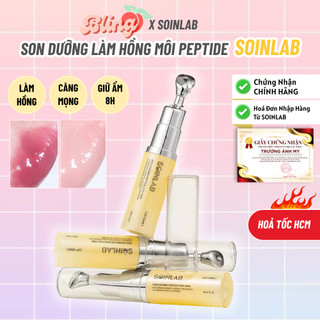 Son Dưỡng Môi SOINLAB Peptide Keo Ong Dưỡng Hồng Môi Cải Thiện Thâm Môi Phục Hồi Giữ Ẩm Lip Serum 5ml SOINLAB