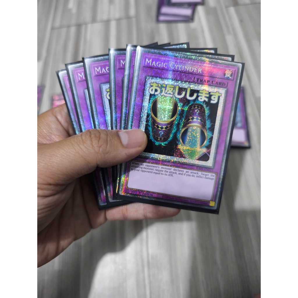 [Yugioh Funny Shop] การ์ด 1 ใบ RA05-EN123 Magic กระบอก - Starlight Rare