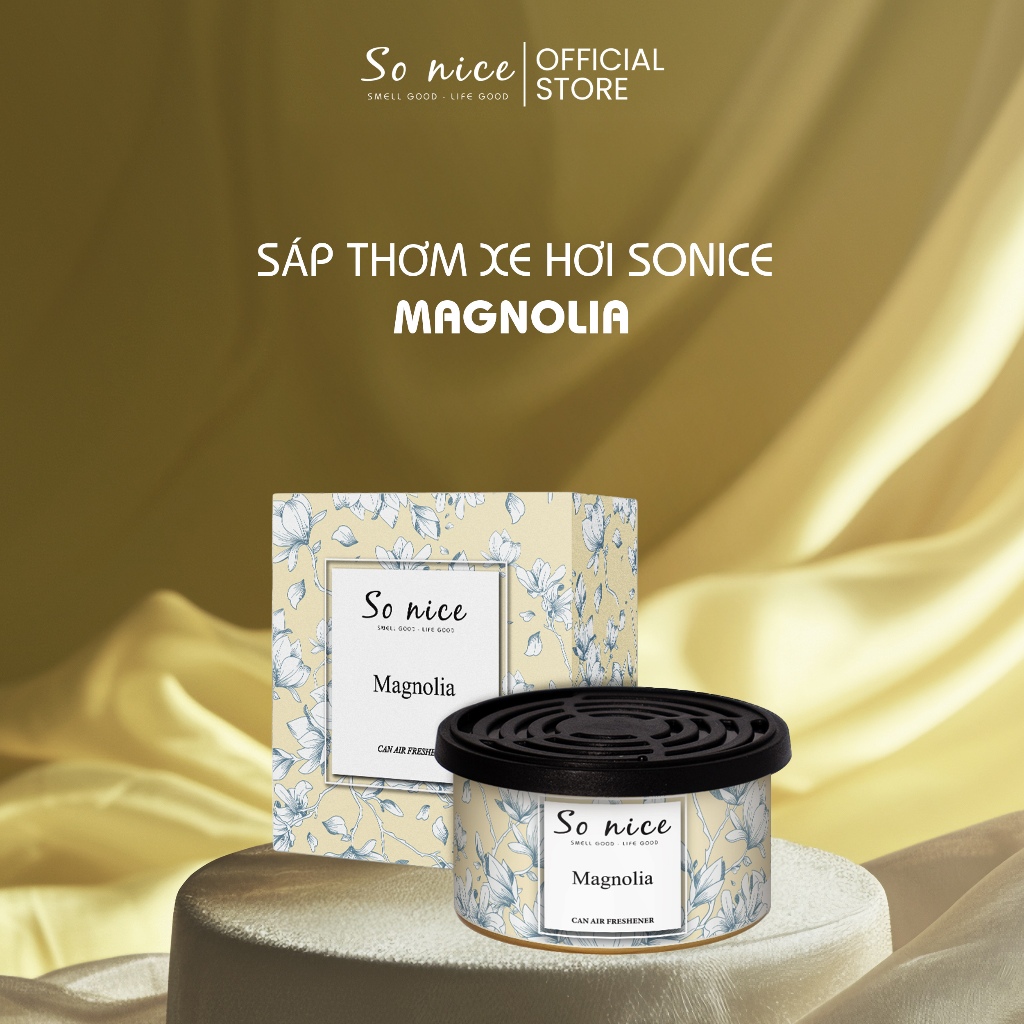 So Nice Magnolia Car Fragrance Wax 45g
