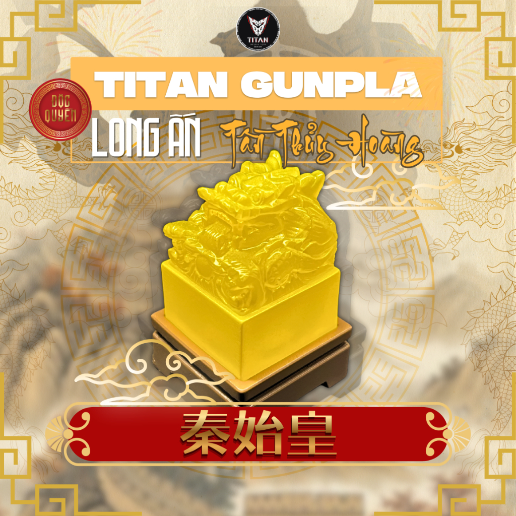 โมเดลอุปกรณ์เสริมแบบยาว - Qin Shi Huang - Doanh Chinh (พร้อม LED - ไม่รวมโมเดล)